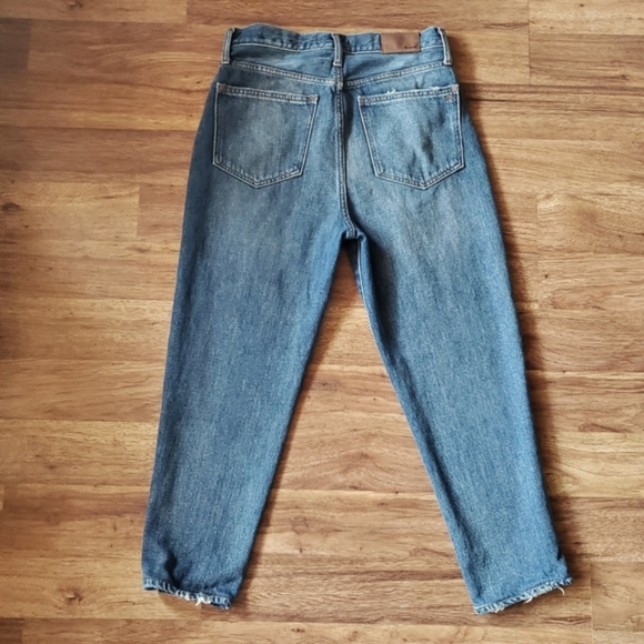 Madewell Size 28 The Momjean - Picture 3 of 9
